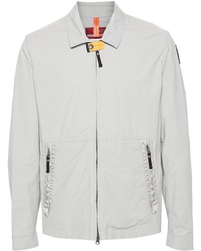 Parajumpers Oswald Ripstop Shirt Jacket - White