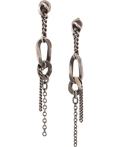 Werkstatt:münchen Chain charm earring - Métallisé