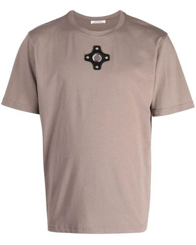Craig Green Short-sleeve Organic-cotton T-shirt - Brown