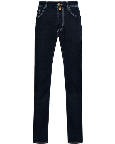 Jacob Cohen Jeans slim a vita media - Blu