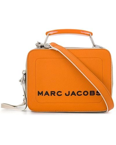 Marc Jacobs ロゴ ボックスバッグ - オレンジ