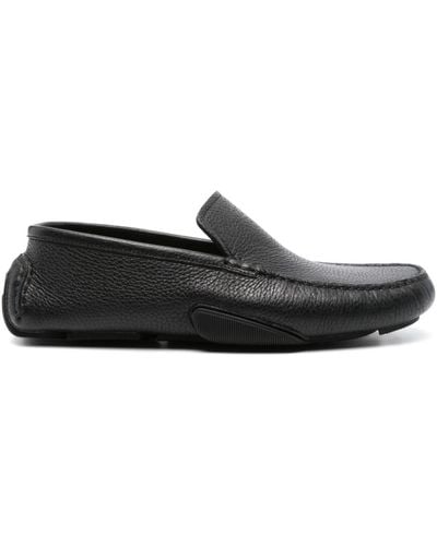 Givenchy Mr G Driver Leather Loafers - Black