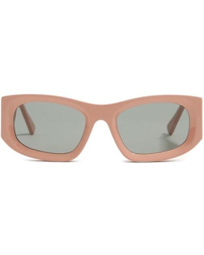 Bimba Y Lola Rectangle Frame Sunglasses - Pink