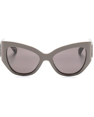 Balenciaga Sonnenbrille im Butterfly-Design - Grau