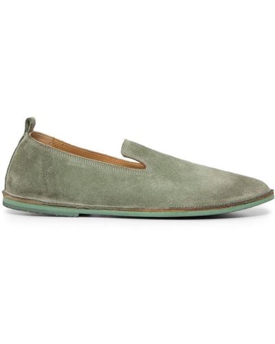 Marsèll Strasacco Suede Loafers - Green