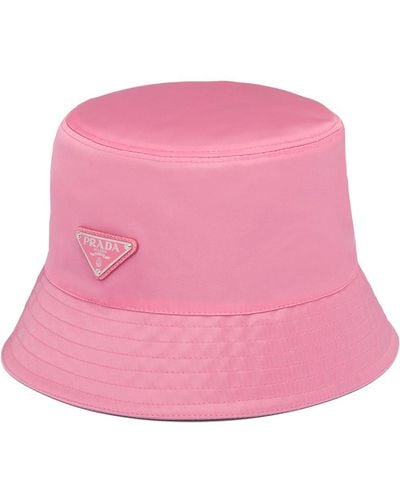 Prada Nylon Cap - Pink