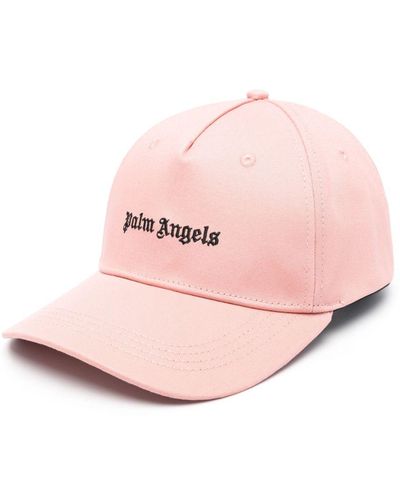 Palm Angels ロゴ キャップ - ピンク