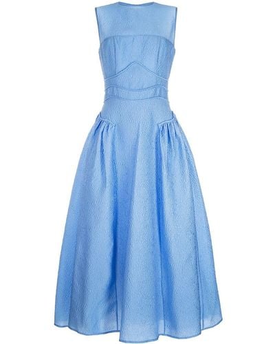 Rachel Gilbert Sophia A-line Dress - Blue