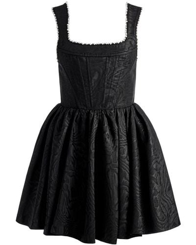 Alice + Olivia Mini-jurk - Zwart