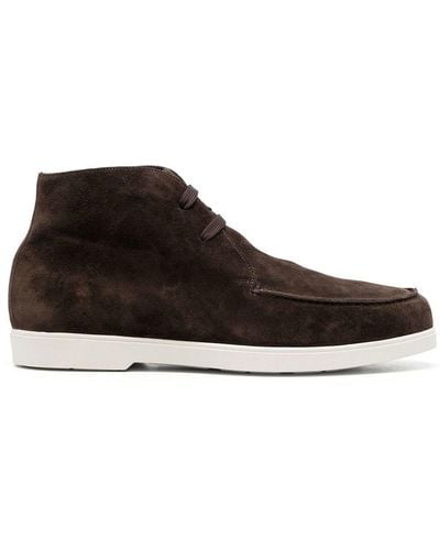 Moorer Bruschi Ankle Boots - Brown