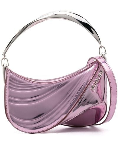 Mugler Spiral Curve 01 Shopper - Paars