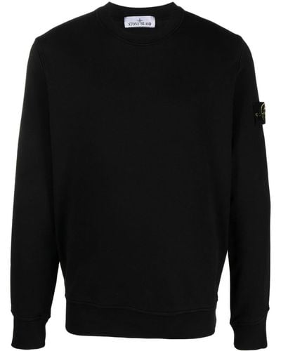 Stone Island Sweatshirt coton - Noir