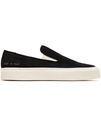 Common Projects Suede Slip-On Trainers - Black