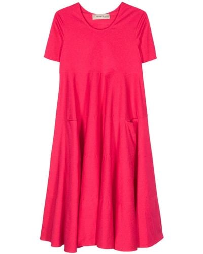 Blanca Vita Arabide Poplin Midi Dress - Pink