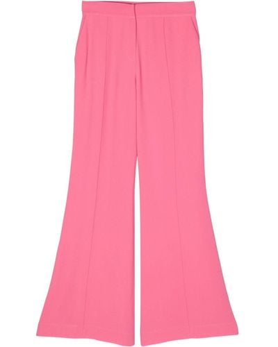 Elie Saab Cady Flared Trousers - Pink