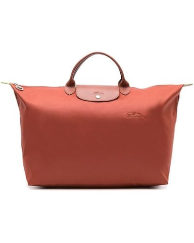 Longchamp Small Le Pliage Holdall - Red