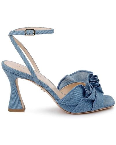 Dee Ocleppo Barcelona Denim Sandals - Blue