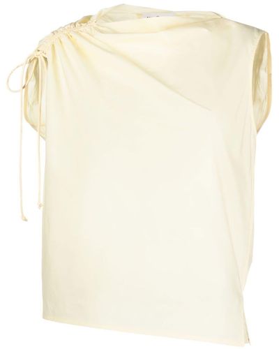 Tory Burch Tie-fastening Blouse - Natural
