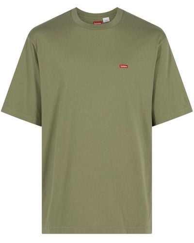 Supreme T-Shirt mit kleinem Logo - Grün