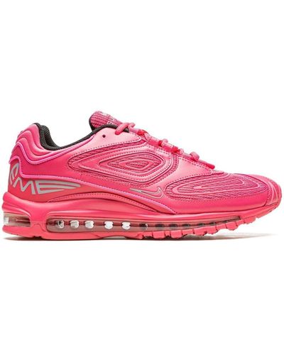 Nike X Supreme Air Max 98 Tl "pink" Sneakers