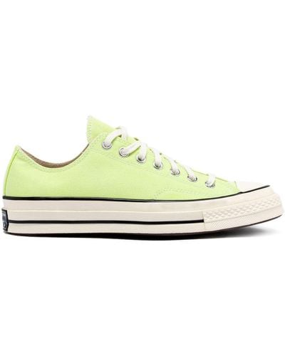 Converse Chuck 70 Ox Canvas Trainers - Green