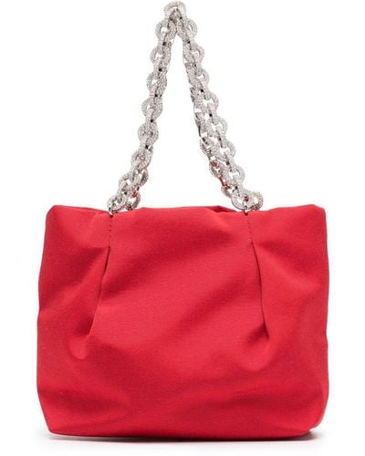 Aquazzura Love Link Tote Bag - Red