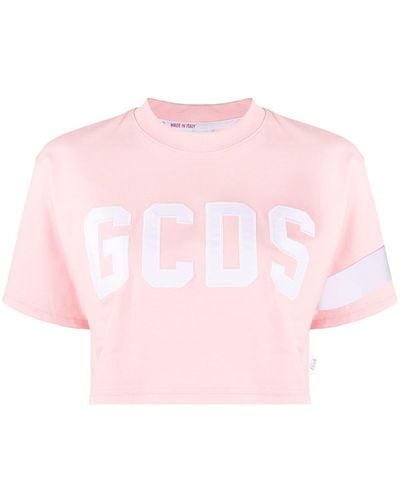 Gcds ロゴ Tシャツ - ピンク