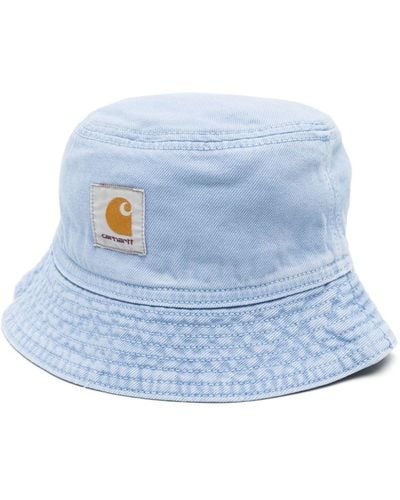 Carhartt Garrison Cotton Bucket Hat - Blue