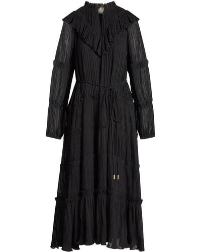 Aje. Robyn Belted Midi Dress - Black
