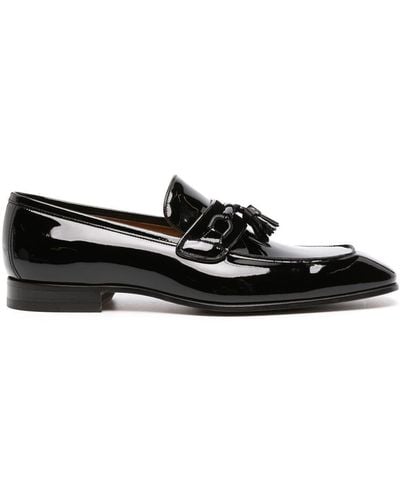 Tom Ford Bailey Square-toe Loafers - Black