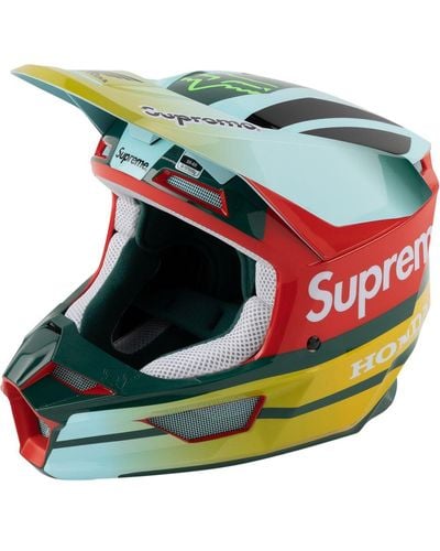 Supreme Casco Racing V1 de x Honda x Fox Racing - Multicolor
