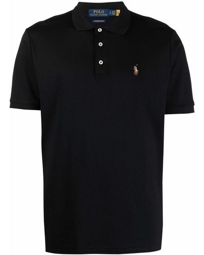 Polo Ralph Lauren Jersey Polo Shirt - Black