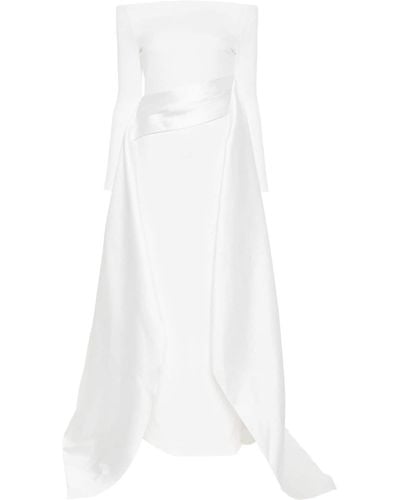 Solace London The Irma Maxi Dress - White