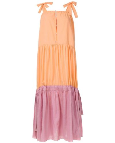 Clube Bossa Bolkan Long Dress - Orange