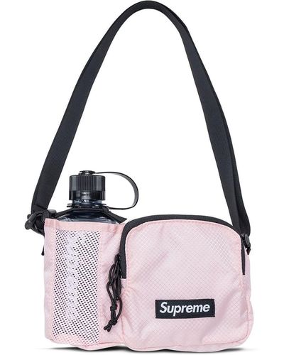 Supreme Box-logo Side Bag "ss22" - Pink