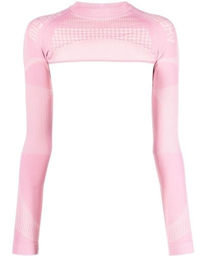 MISBHV ロゴ ロングtシャツ - ピンク