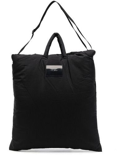 Our Legacy Padded Top Handle Tote Bag - Black