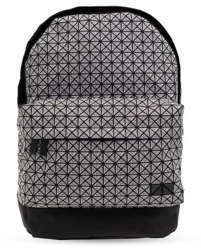 Bao Bao Issey Miyake Geometric-panelled Backpack - Gray