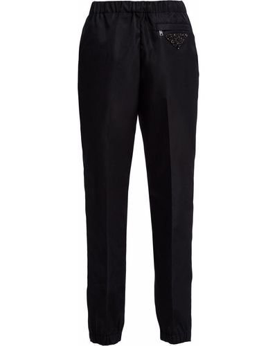 Prada Re-nylon Track Pants - Black