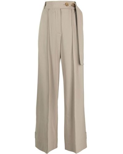 Rejina Pyo Wide-leg Tailored Pants - Natural