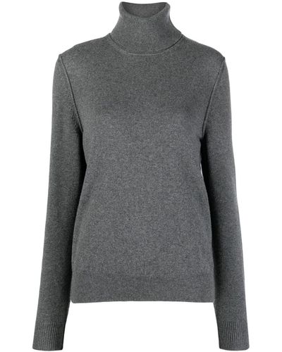 Maison Margiela Roll-neck Cashmere Sweater - Gray