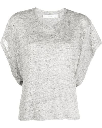 IRO T-Shirt im Oversized-Look - Grau