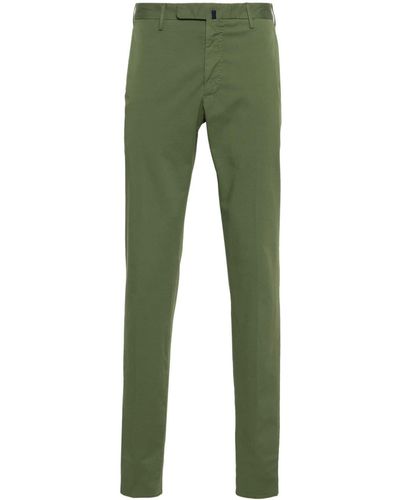 Incotex Pressed-crease Pants - Green