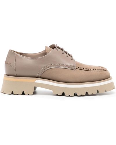 Paul Smith Argon Lace-up Leather Shoes - Brown