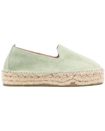 Manebí Suède Espadrilles - Naturel