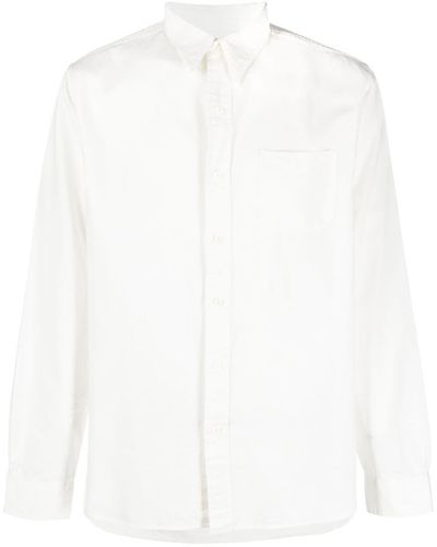 RRL Railman Pocket Shirt - White