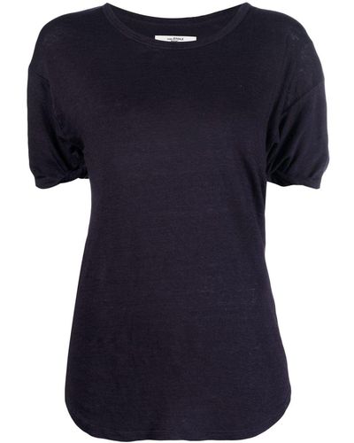 Isabel Marant T-shirt Koldi en lin à col rond - Violet