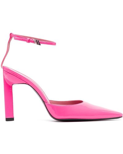 The Attico Amber Ankle-strap Pumps - Pink
