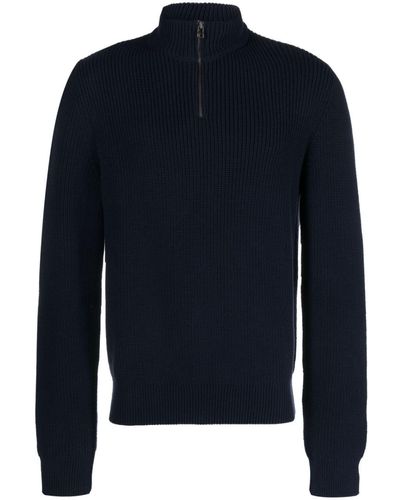 A.P.C. Alex High-neck Sweater - Blue
