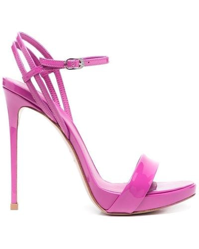 Le Silla Sandali Gwen con tacco a stiletto 120mm - Rosa